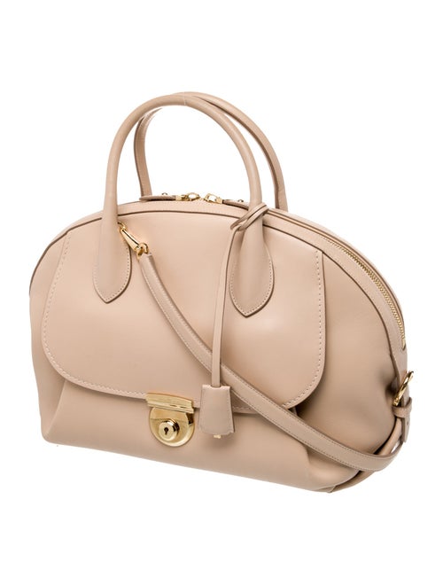 Salvatore Ferragamo Leather Top Handle Bag