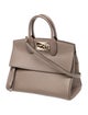 Salvatore Ferragamo Leather Studio Tote Medium