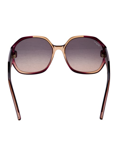 Salvatore Ferragamo Oversize Gradient Sunglasses