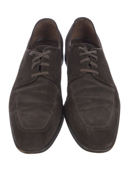 Salvatore Ferragamo Suede Derby Shoes
