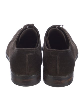 Salvatore Ferragamo Suede Derby Shoes