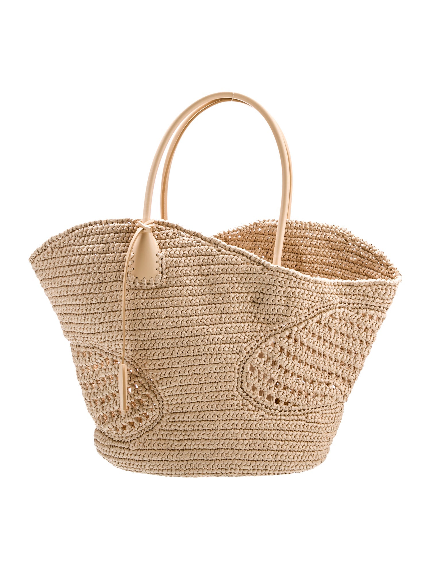Ferragamo Raffia Tote