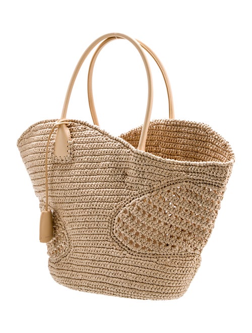 Ferragamo Raffia Tote