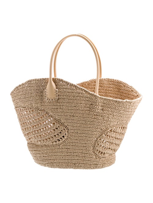 Ferragamo Raffia Tote