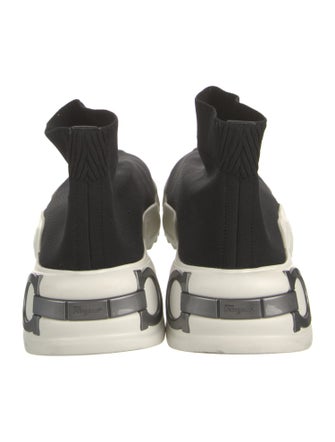 Salvatore Ferragamo Gancini Logo Sock Sneakers