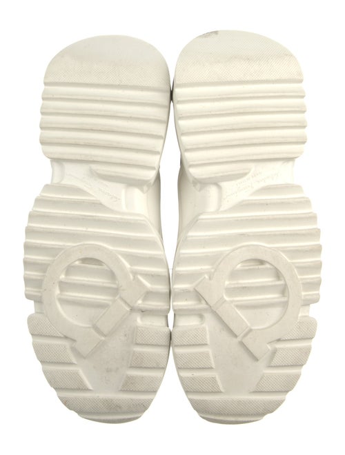 Salvatore Ferragamo Gancini Logo Sock Sneakers