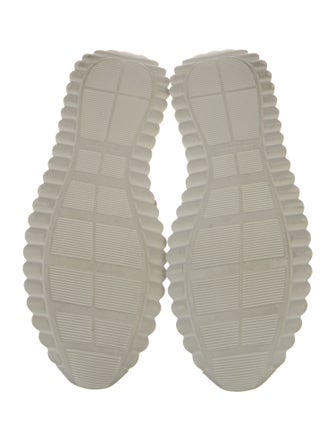 Salvatore Ferragamo Leather Chain-Link Accents Mary Jane Flats