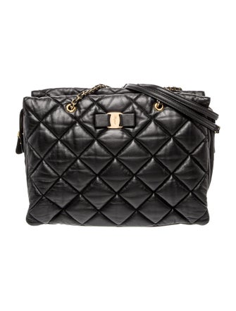 Salvatore Ferragamo Vara Bow Shoulder Bag