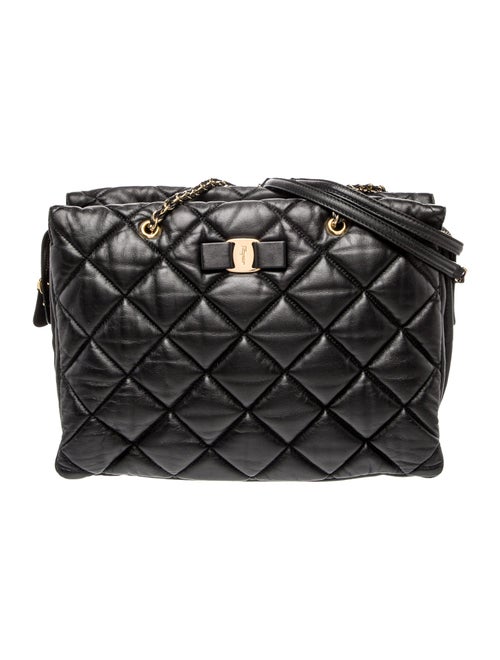 Salvatore Ferragamo Vara Bow Shoulder Bag