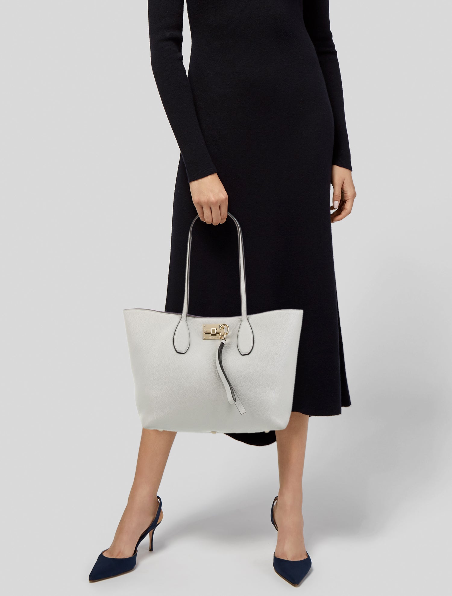 Salvatore Ferragamo Leather Tote