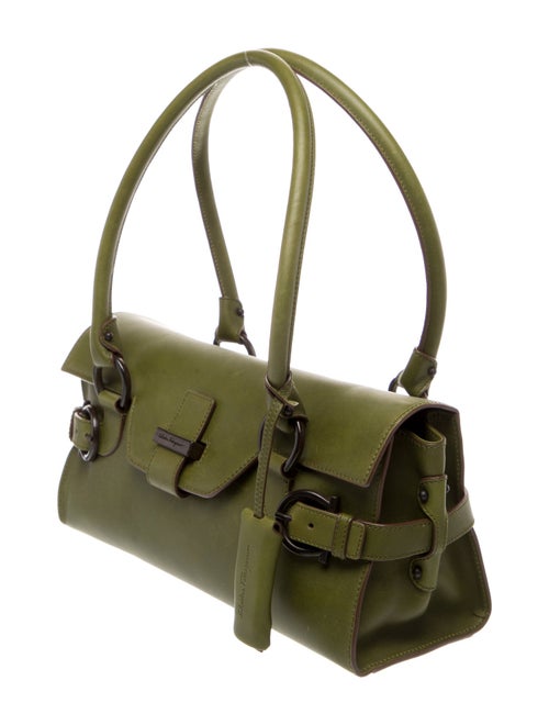 Salvatore Ferragamo Leather Top Handle Bag