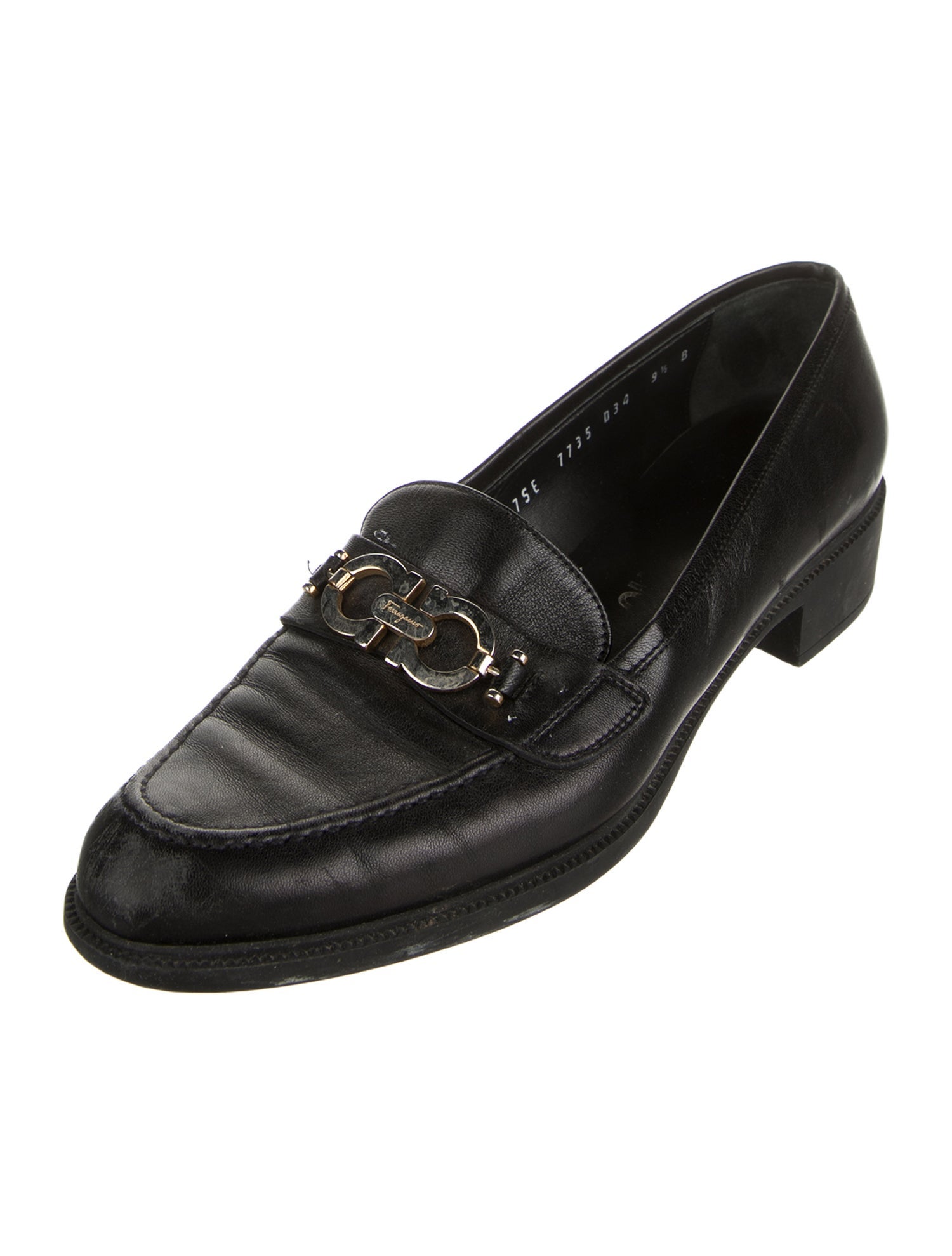 Salvatore Ferragamo Leather Loafers