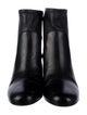 Salvatore Ferragamo Leather Sock Boots