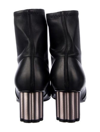 Salvatore Ferragamo Leather Sock Boots