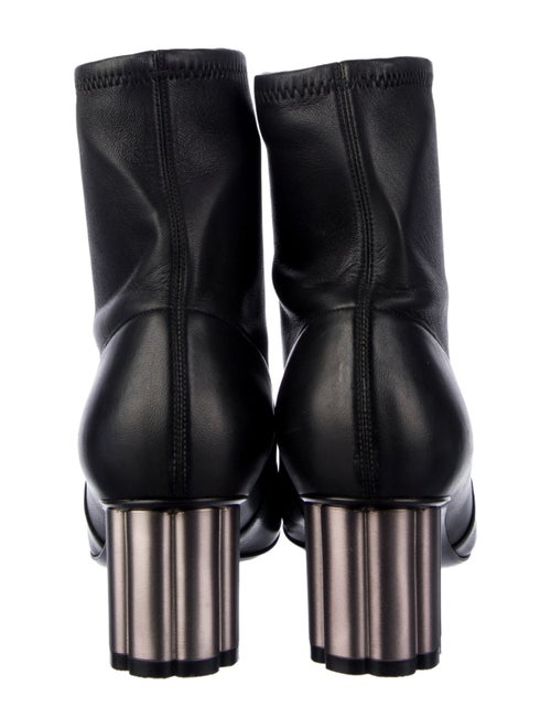 Salvatore Ferragamo Leather Sock Boots