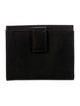 Salvatore Ferragamo Gancini Logo Leather Trifold Wallet