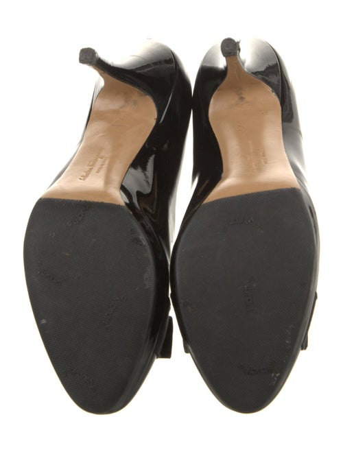 Salvatore Ferragamo Vara Bow Accent Patent Leather Pumps