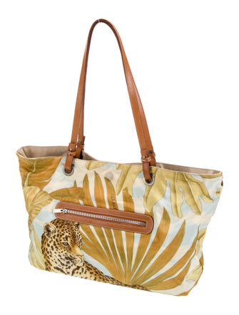Salvatore Ferragamo Satin Tote