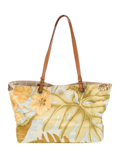 Salvatore Ferragamo Satin Tote