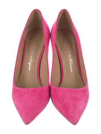Salvatore Ferragamo Suede Pumps