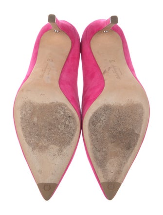 Salvatore Ferragamo Suede Pumps