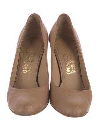 Salvatore Ferragamo Leather Pumps
