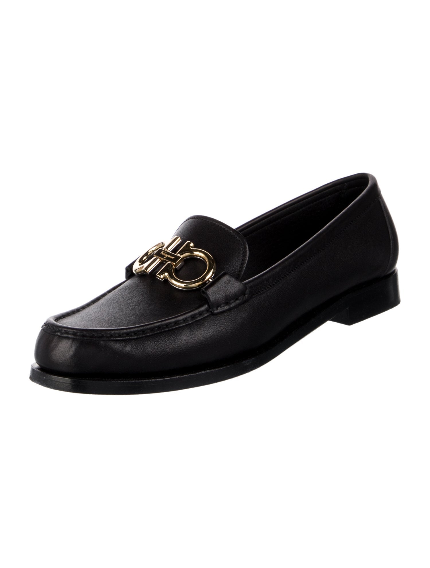 Salvatore Ferragamo Leather Loafers