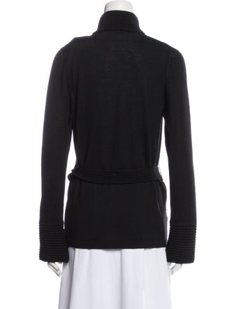 Salvatore Ferragamo Wool Mock Neck Sweatshirt