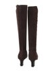 Salvatore Ferragamo Suede Riding Boots