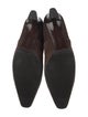 Salvatore Ferragamo Suede Riding Boots