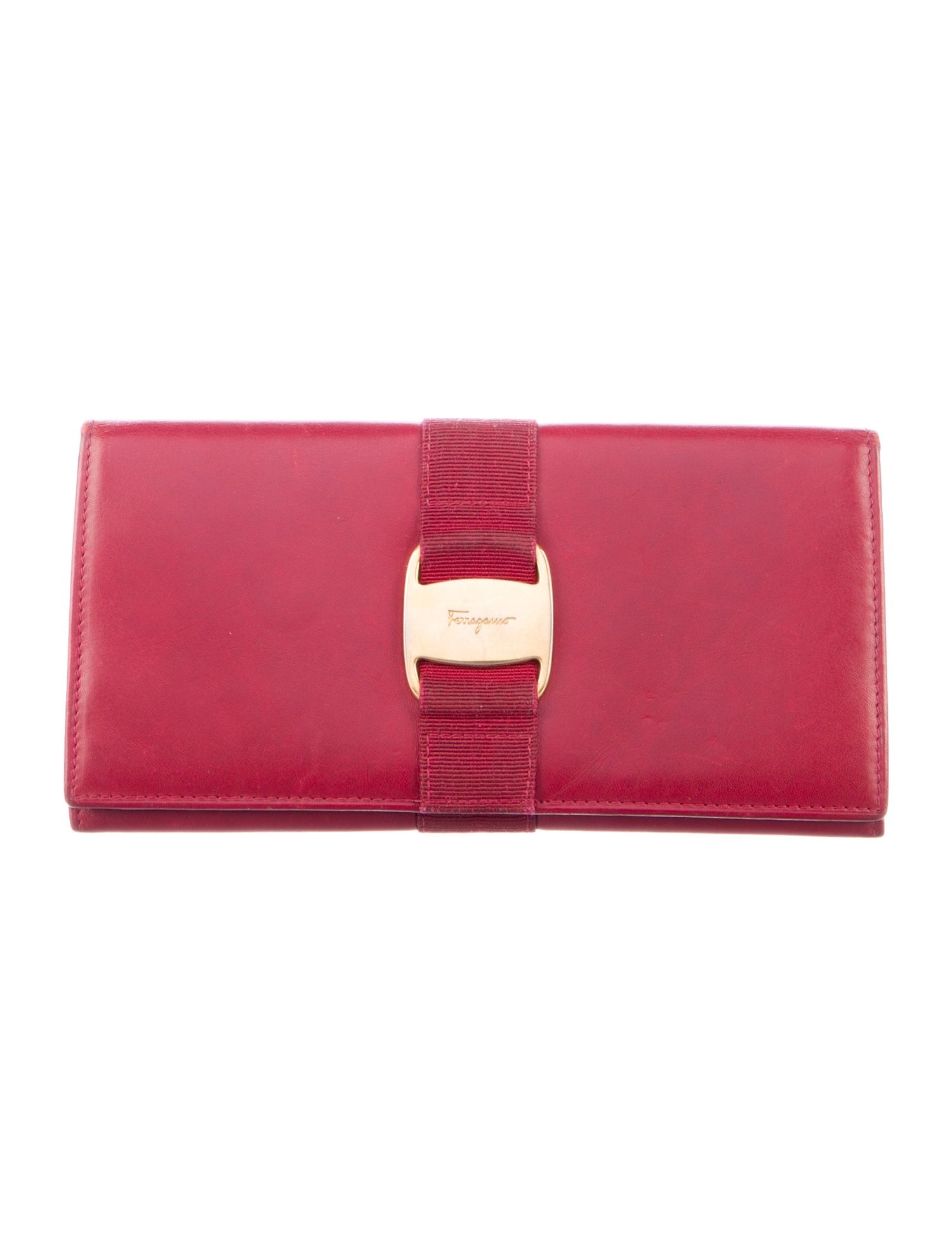 Salvatore Ferragamo Leather Continental Wallet