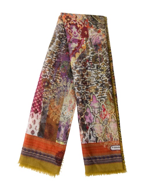 Salvatore Ferragamo Cashmere Printed Scarf