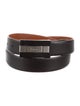 Salvatore Ferragamo Skinny Leather Belt