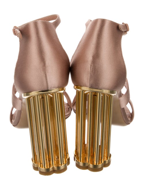 Salvatore Ferragamo Satin Sandals