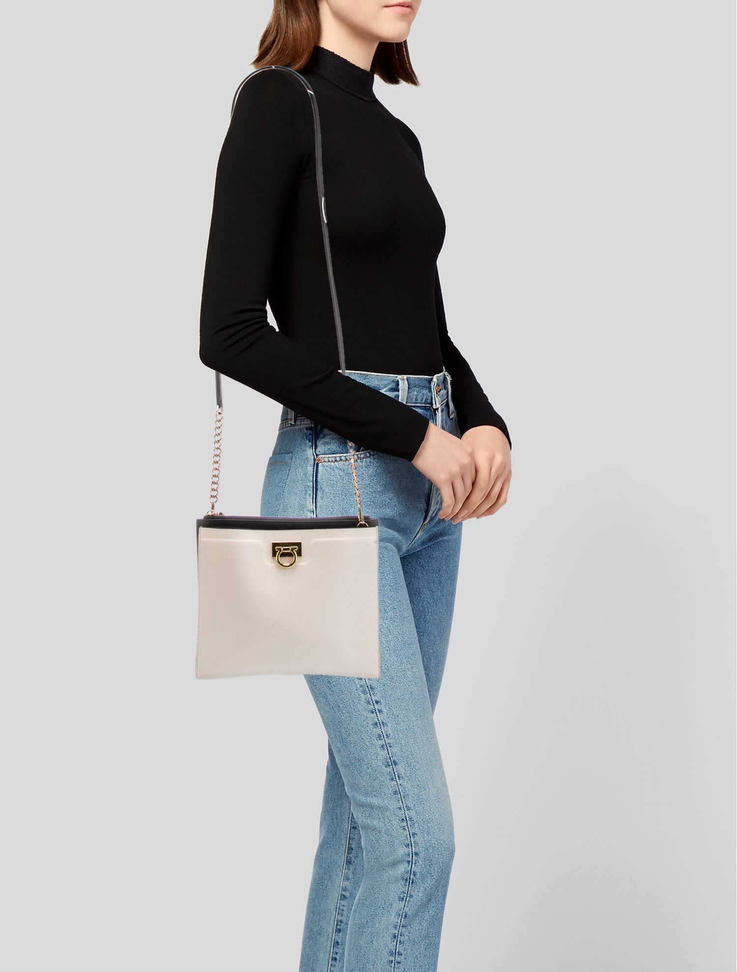 Salvatore Ferragamo Leather Crossbody Bag