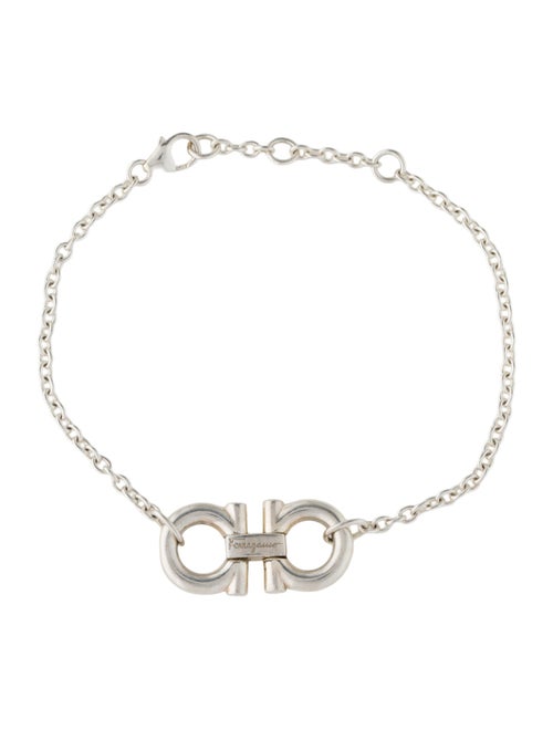 Salvatore Ferragamo Double Gancini Link Bracelet
