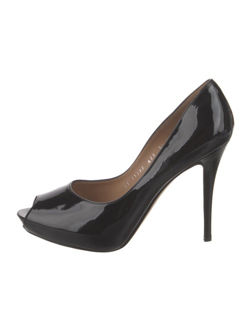 Salvatore Ferragamo Vara Bow Accent Patent Leather Pumps