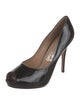 Salvatore Ferragamo Vara Bow Accent Patent Leather Pumps