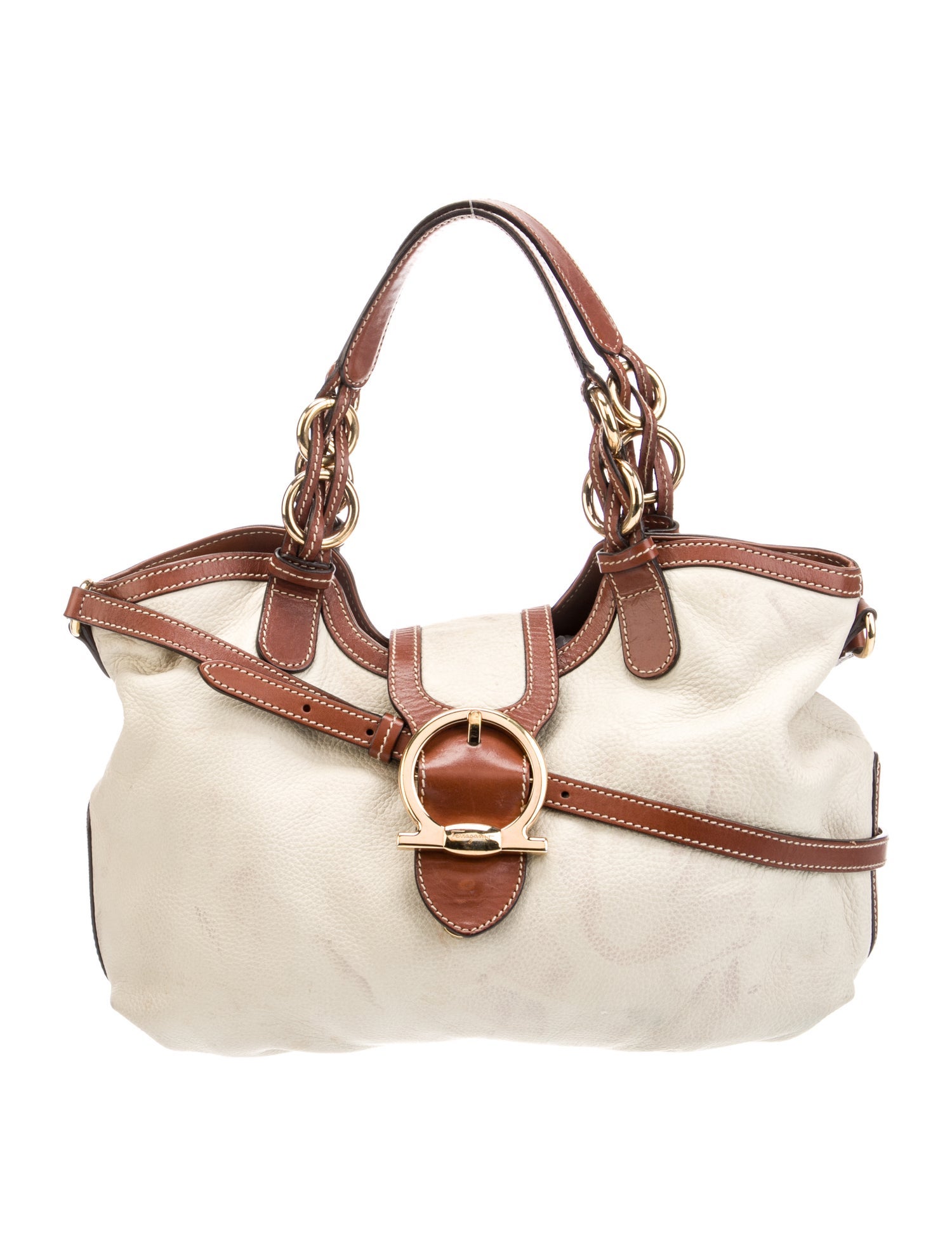 Salvatore Ferragamo Gancio Shoulder Bag