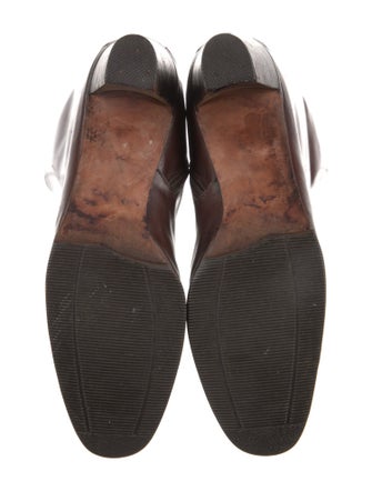 Salvatore Ferragamo Leather Riding Boots