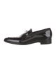 Salvatore Ferragamo Gancini Logo Patent Leather Loafers