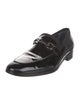 Salvatore Ferragamo Gancini Logo Patent Leather Loafers