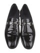 Salvatore Ferragamo Gancini Logo Patent Leather Loafers