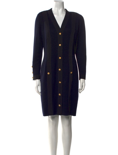 Salvatore Ferragamo Wool Knee-Length Dress