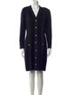 Salvatore Ferragamo Wool Knee-Length Dress