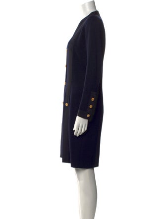 Salvatore Ferragamo Wool Knee-Length Dress