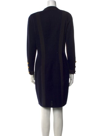 Salvatore Ferragamo Wool Knee-Length Dress