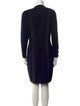 Salvatore Ferragamo Wool Knee-Length Dress