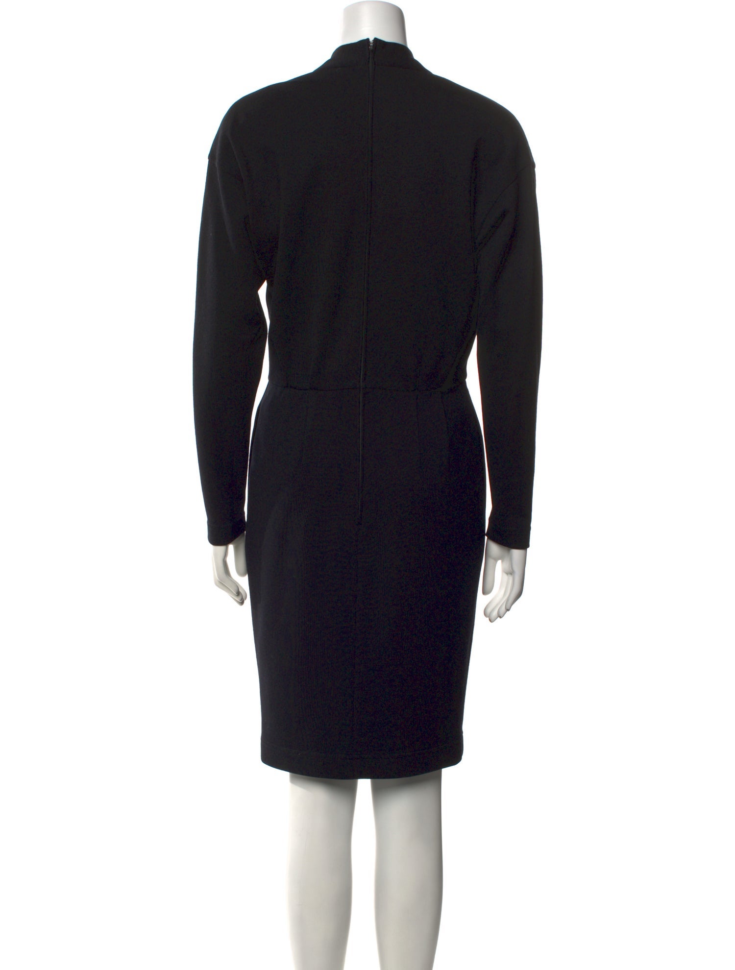 Salvatore Ferragamo Wool Knee-Length Dress