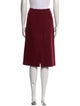 Salvatore Ferragamo Wool Knee-Length Skirt